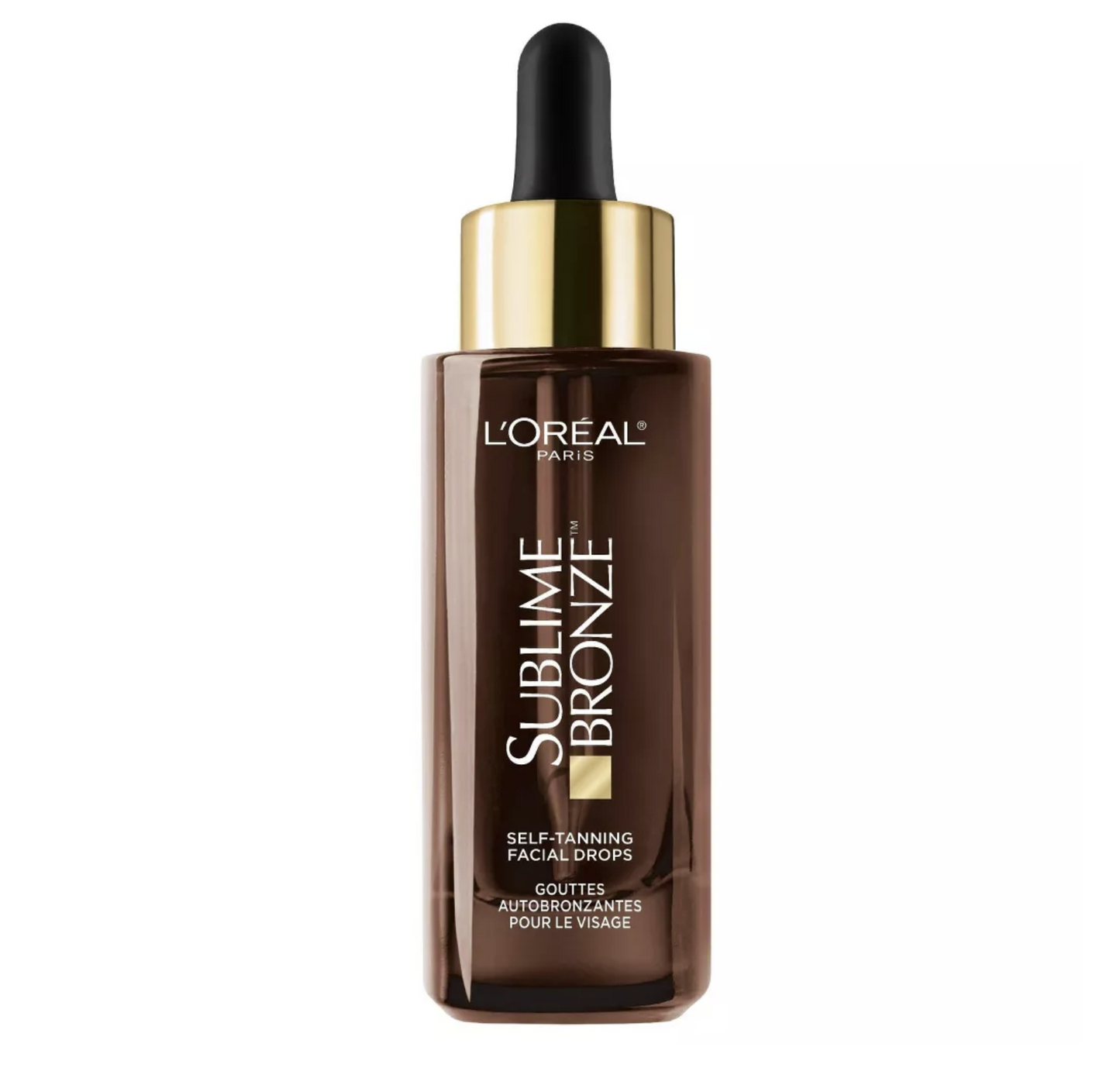 L'Oreal Paris Sublime Bronze Self-Tanning Facial Drops Fragrance-Free - 1 fl oz