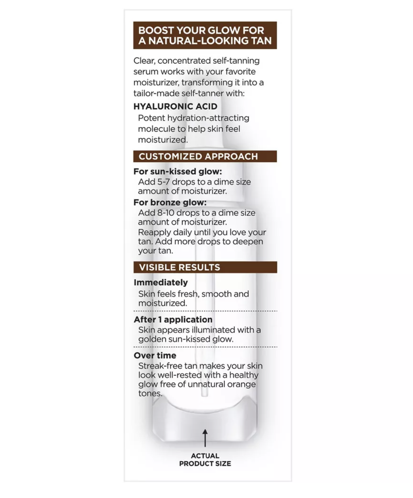 L'Oreal Paris Sublime Bronze Self-Tanning Facial Drops Fragrance-Free - 1 fl oz