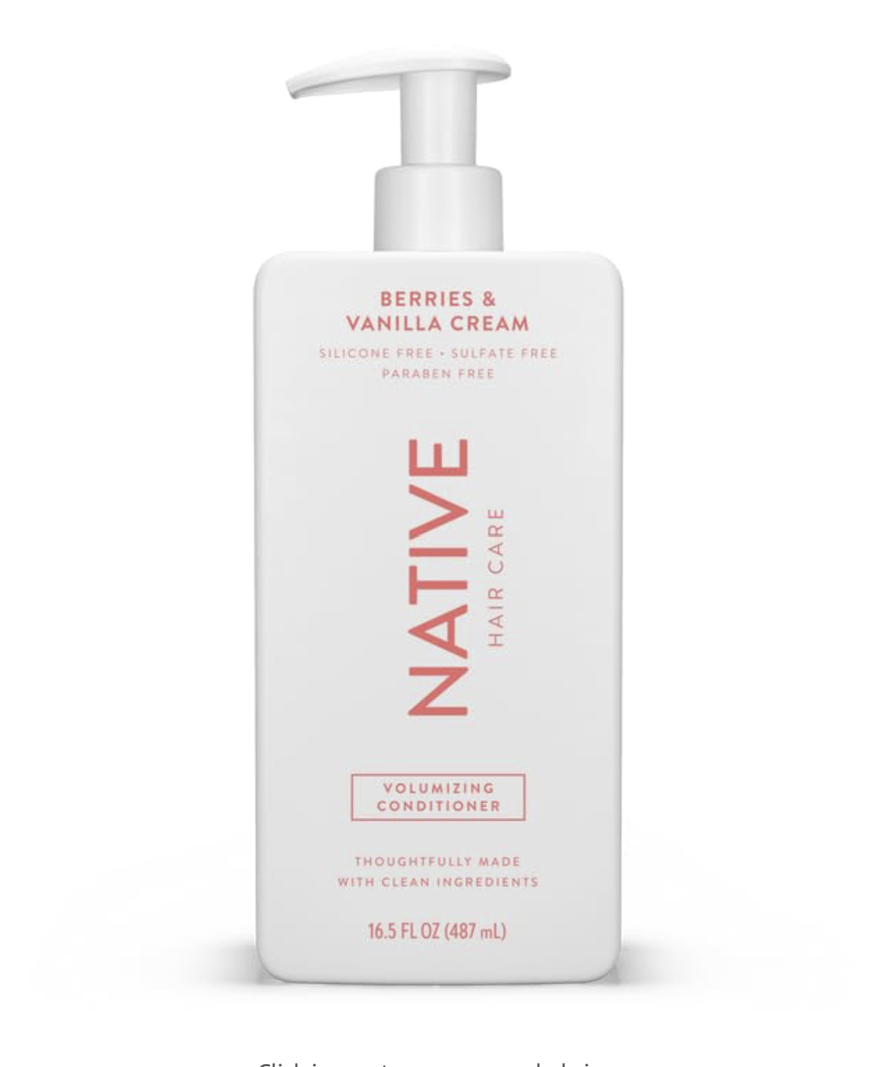 Native, Berries & Vanilla Cream, Volumizing Conditioner, - 16.5 fl oz