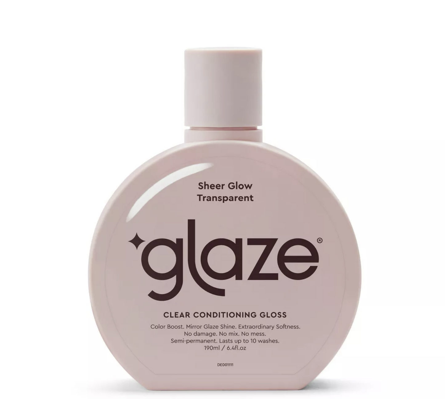 Glaze Super Hair Gloss - 6.4 fl oz- Sheer Glow Transparent
