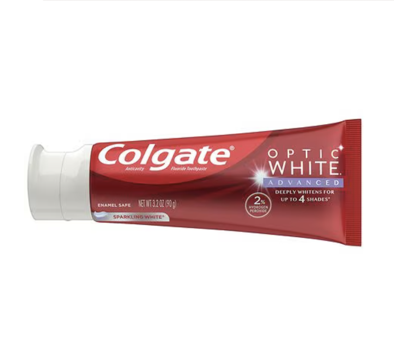 Colgate Optic White Advanced Stain Prevention 2% HP Toothpaste - 3.2oz