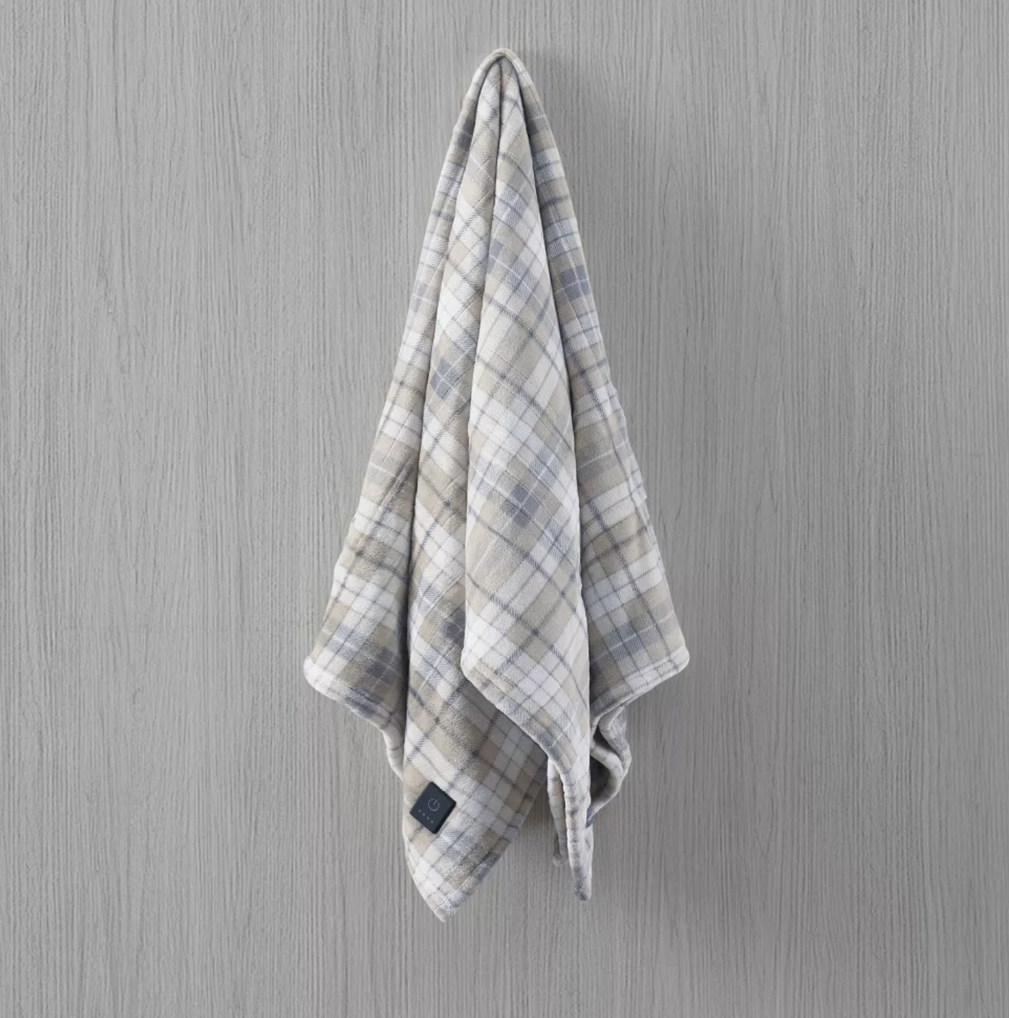 Brookstone 4-Heat Setting Luxurious Heated Throw/Blanket 50 x 60 in. Oatmeal