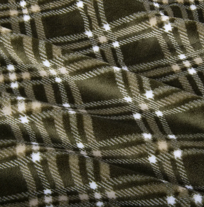 50"x60" Cozy Heated Throw Blanket Green Plaid - Brookstone