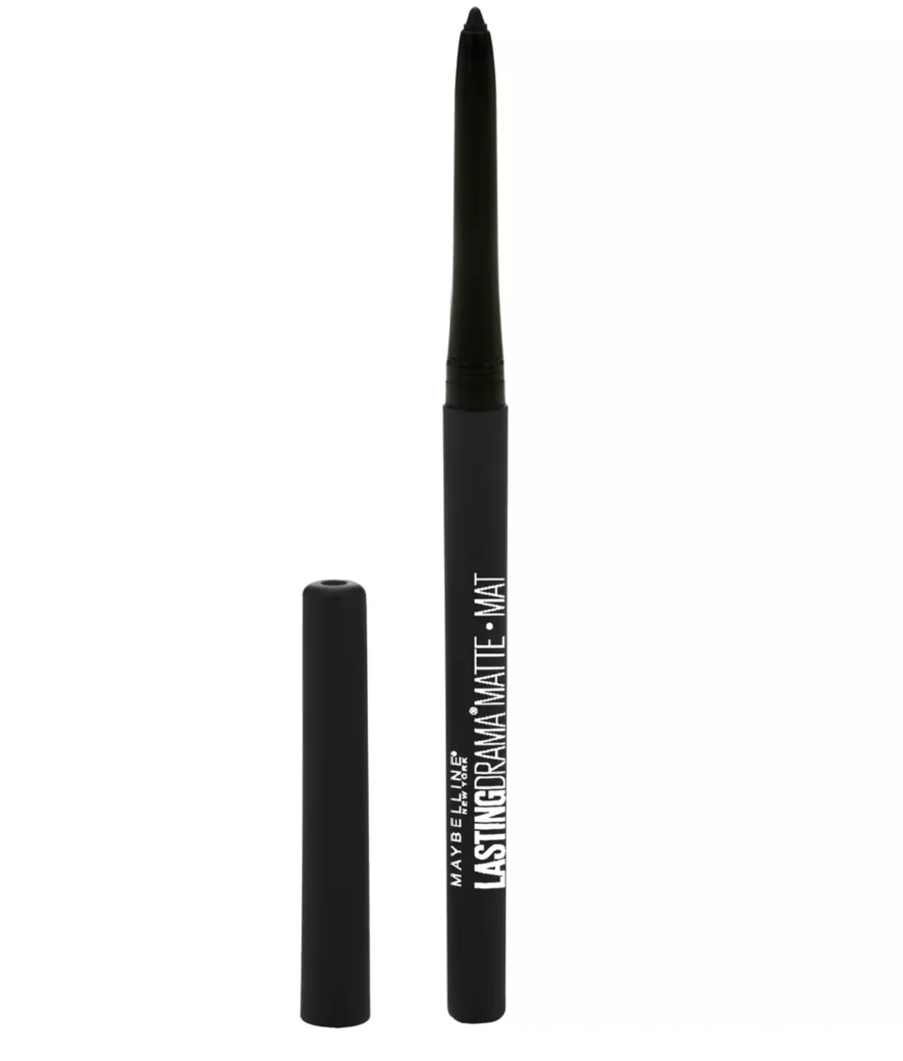 MaybellineCarbon Matte Eyeliner 860 Jet Black - 0.01oz: Waterproof, Smudgeproof, 24-Hour Longwear, Paraben-Free