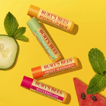 Burt's Bees Freshly Picked Lip Balm - 4pk