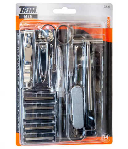 Trim Men's Everyday Nail Grooming Kit - 14ct