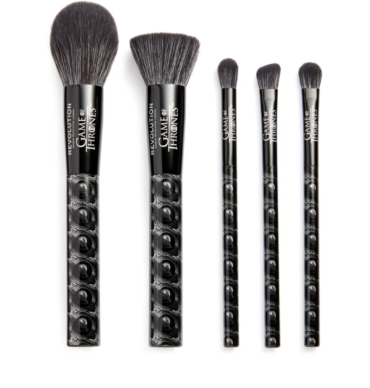 Makeup Revolution x Game of Thrones 3 Eyed Raven Brush Set - 5ct