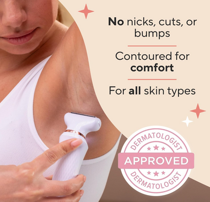 Finishing Touch Flawless Underarm Hair Removal Electric Razor for Women