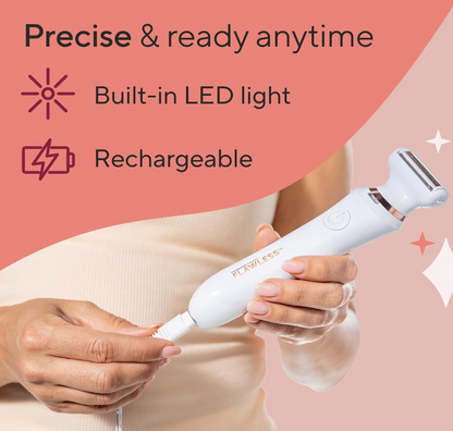 Finishing Touch Flawless Underarm Hair Removal Electric Razor for Women