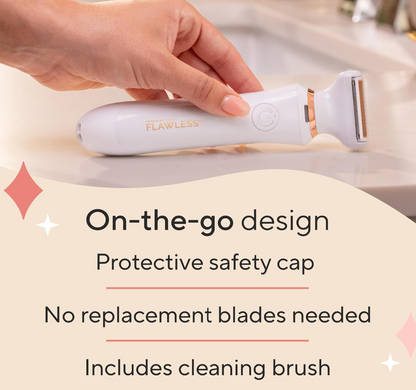 Finishing Touch Flawless Underarm Hair Removal Electric Razor for Women