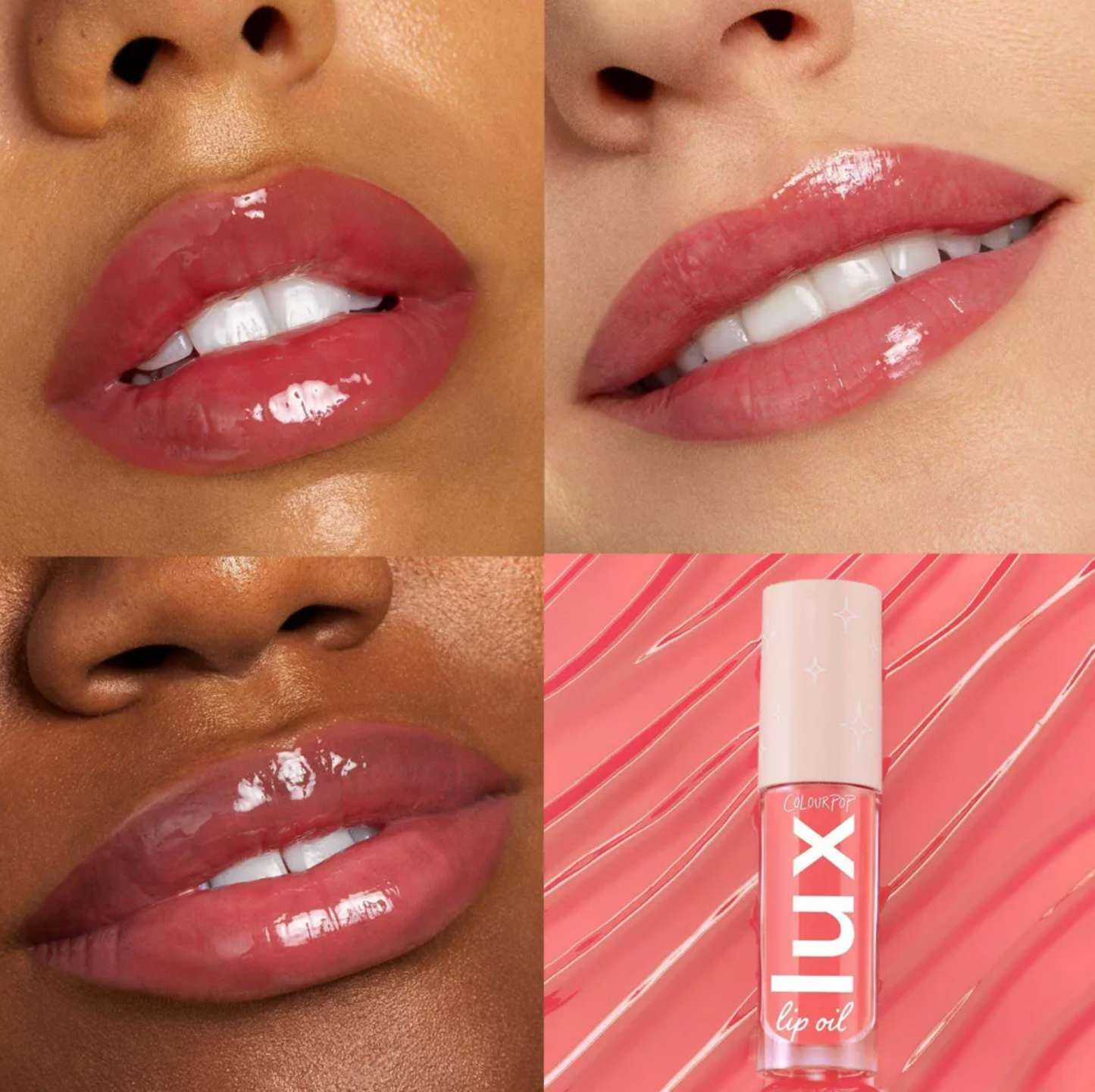 ColourPop Lux Lip Oil - Skinny Dip - 0.16oz