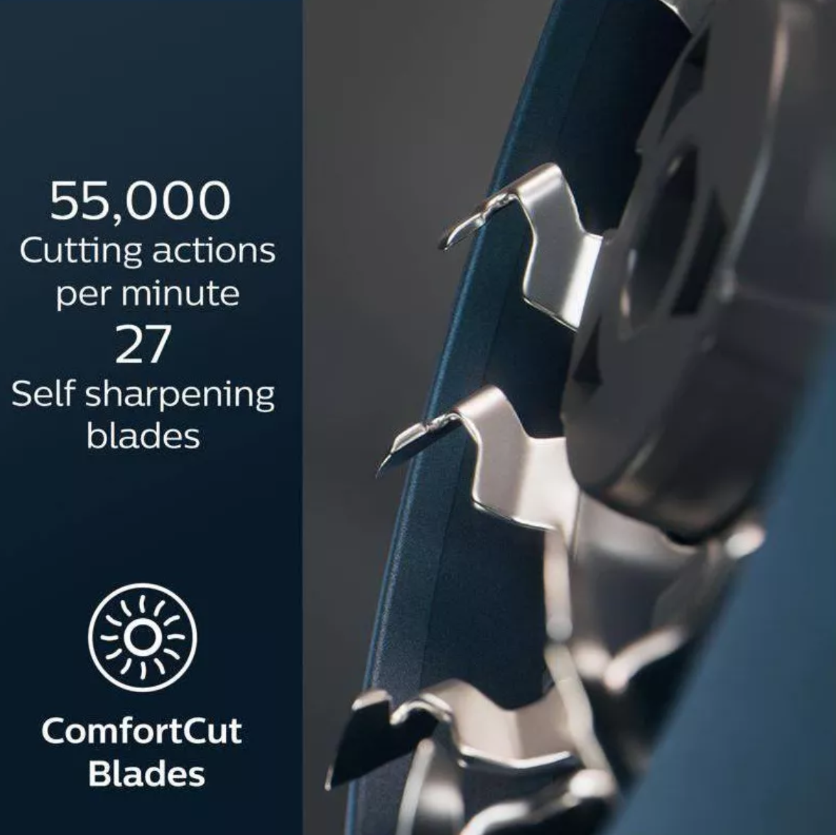 Philips Norelco Series 5000 Wet & Dry Men's Rechargeable Electric Shaver - X5004/84