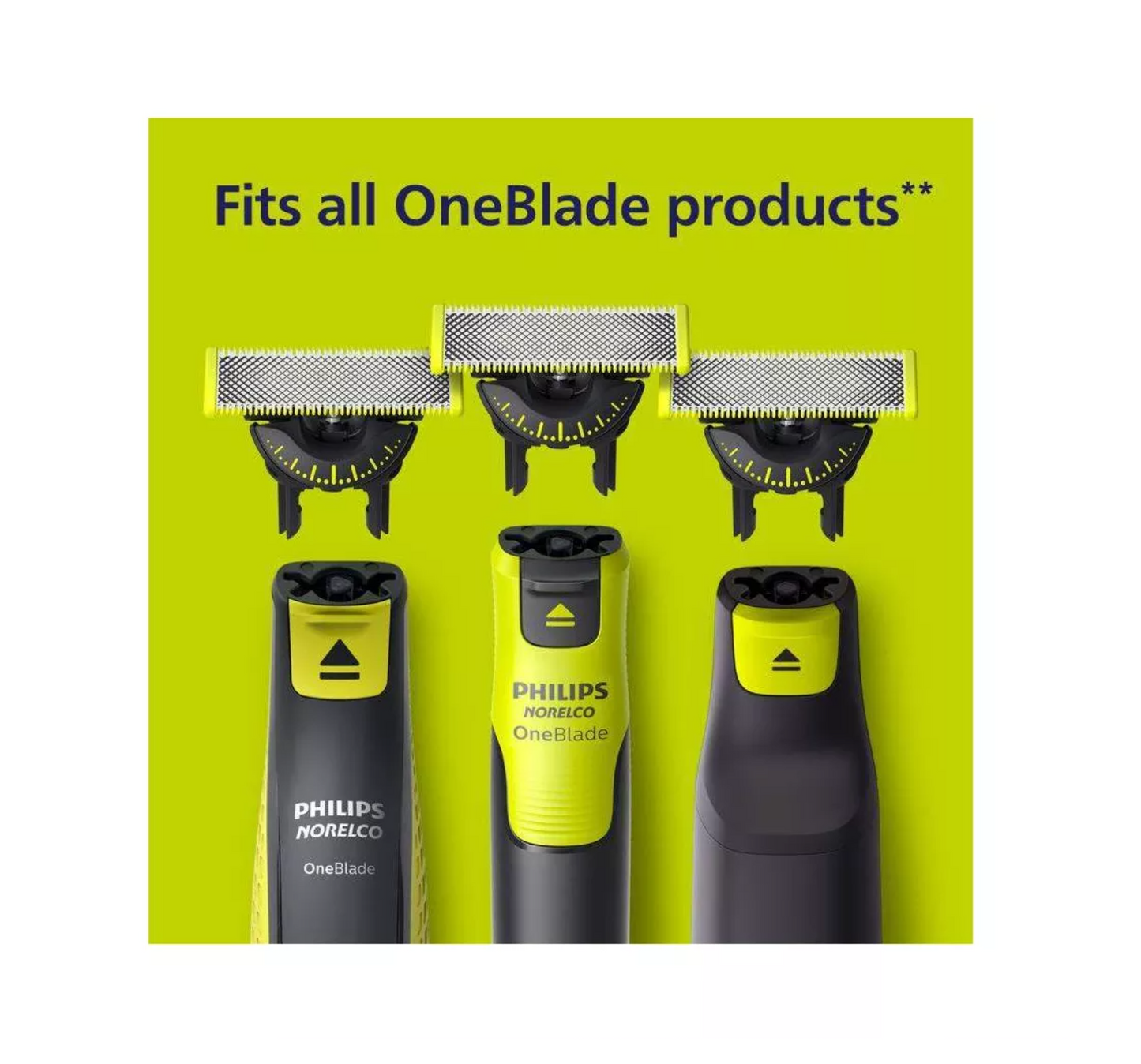 Philips Norelco OneBlade 360 Face & Body Rechargeable Men's Electric Shaver and Trimmer - QP2834/70