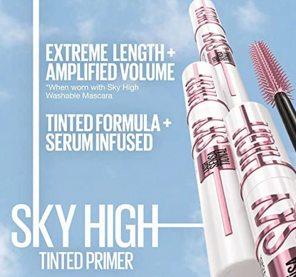 Maybelline Lash Sensational Sky High Tinted Primer Mascara - 810 Soft Black - 0.26 fl oz