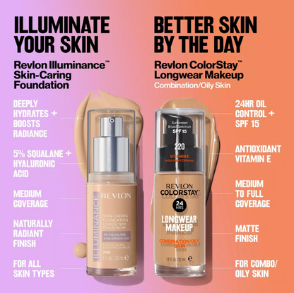 Revlon Illuminance Skin-Caring Foundation - 1 fl oz