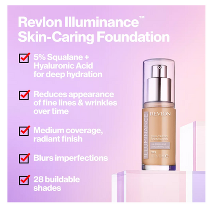 Revlon Illuminance Skin-Caring Foundation - 1 fl oz