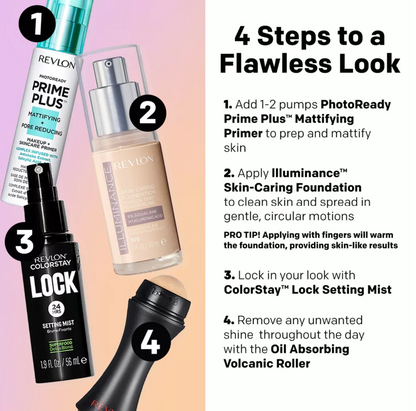 Revlon Illuminance Skin-Caring Foundation - 1 fl oz