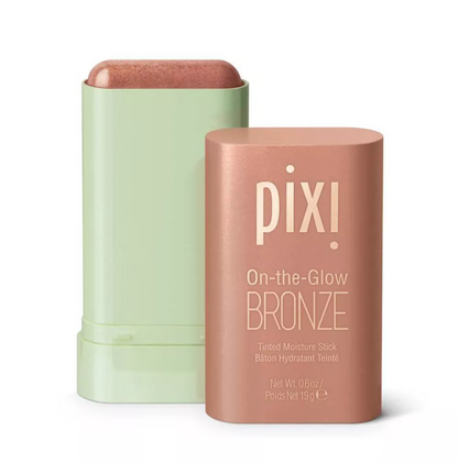 Pixi On The Glow Bronze Tinted Moisturizer Stick Bronzer - Soft Glow - 0.67oz