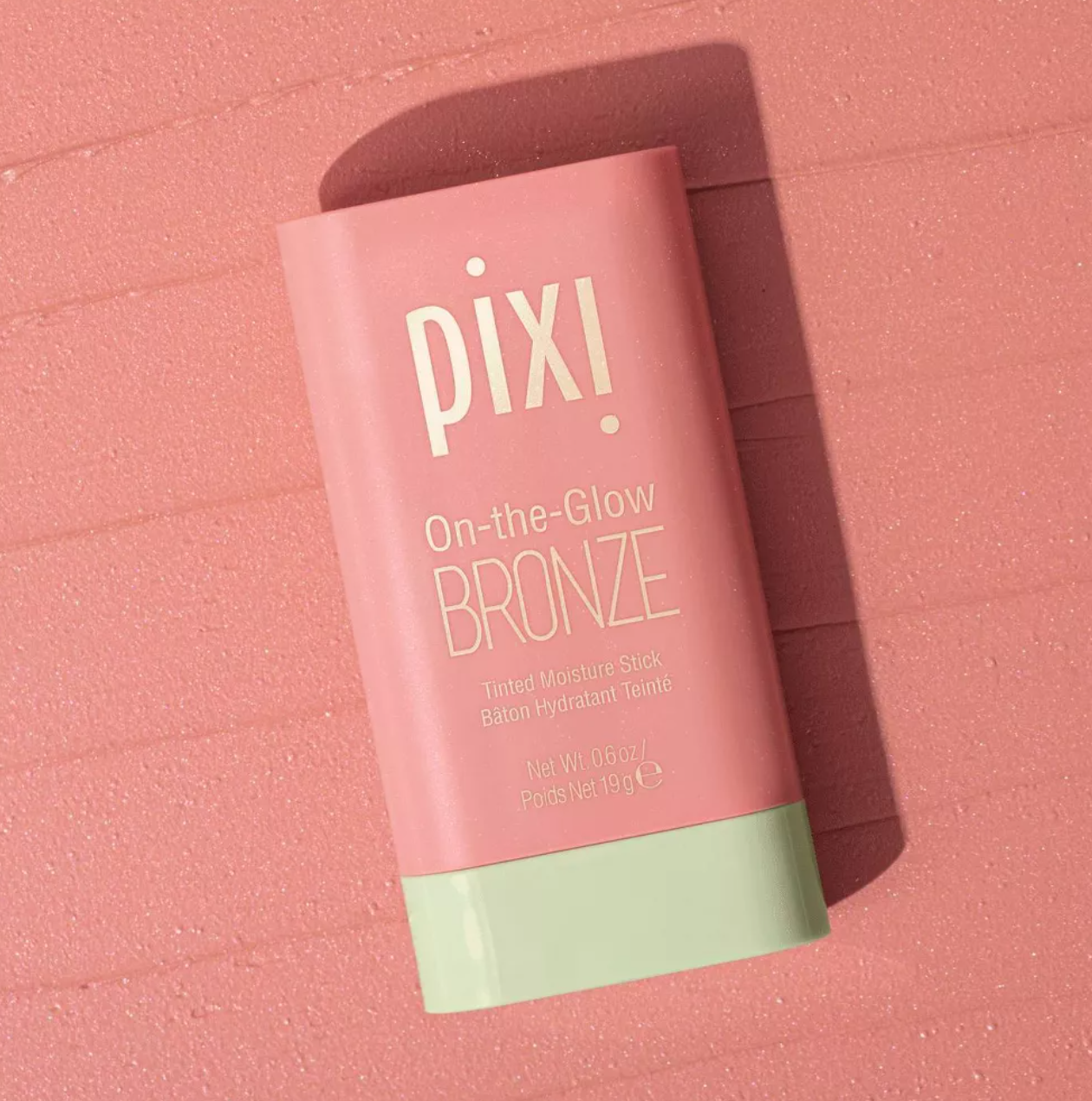 Pixi On The Glow Bronze Tinted Moisturizer Stick Bronzer - Soft Glow - 0.67oz