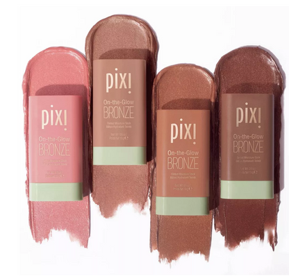 Pixi On The Glow Bronze Tinted Moisturizer Stick Bronzer - Soft Glow - 0.67oz