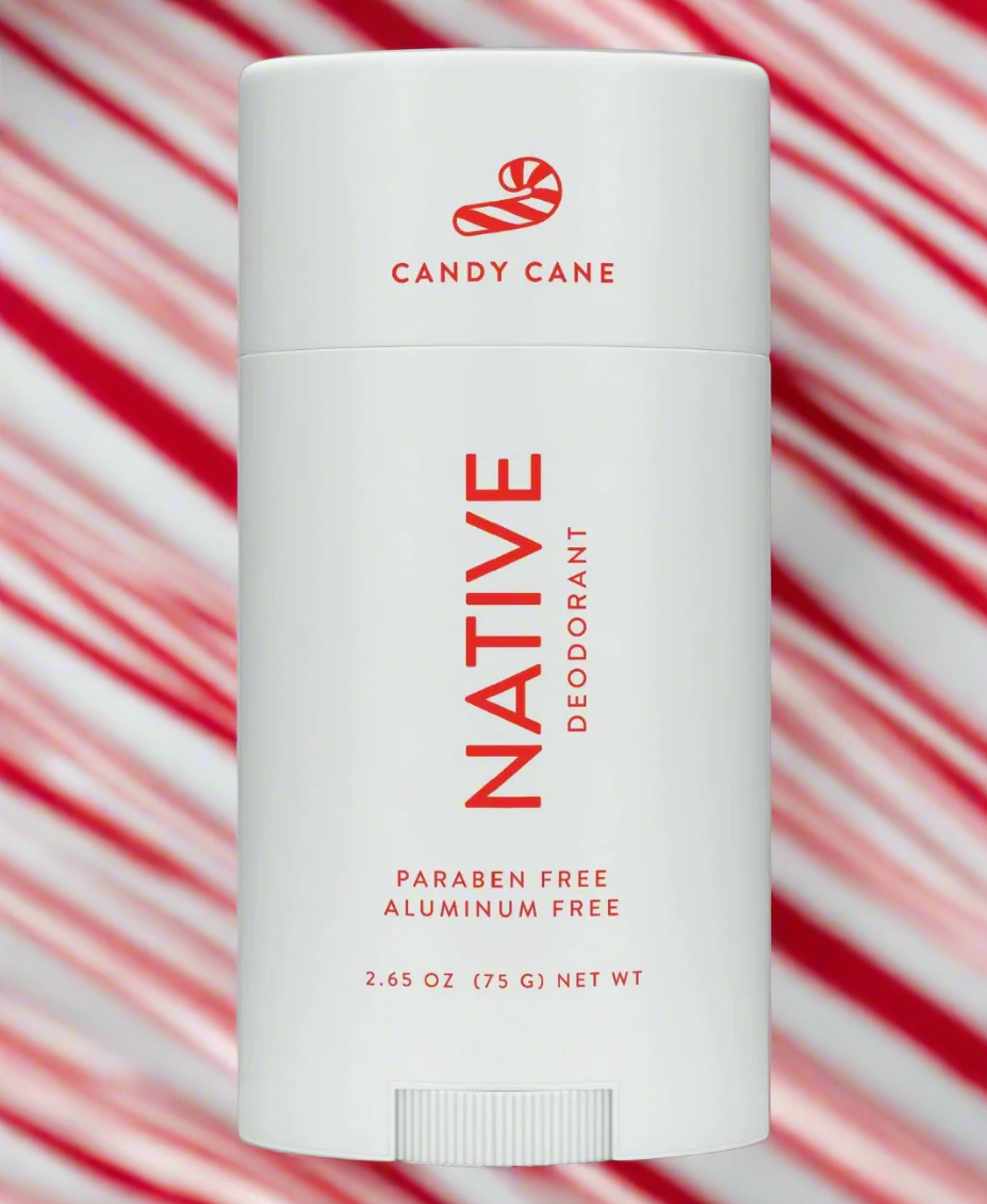 Native Limited Edition Holiday Candy Cane Deodorant - 2.65oz