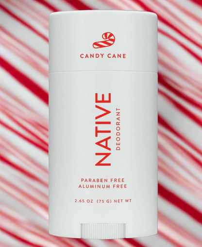 Native Limited Edition Holiday Candy Cane Deodorant - 2.65oz