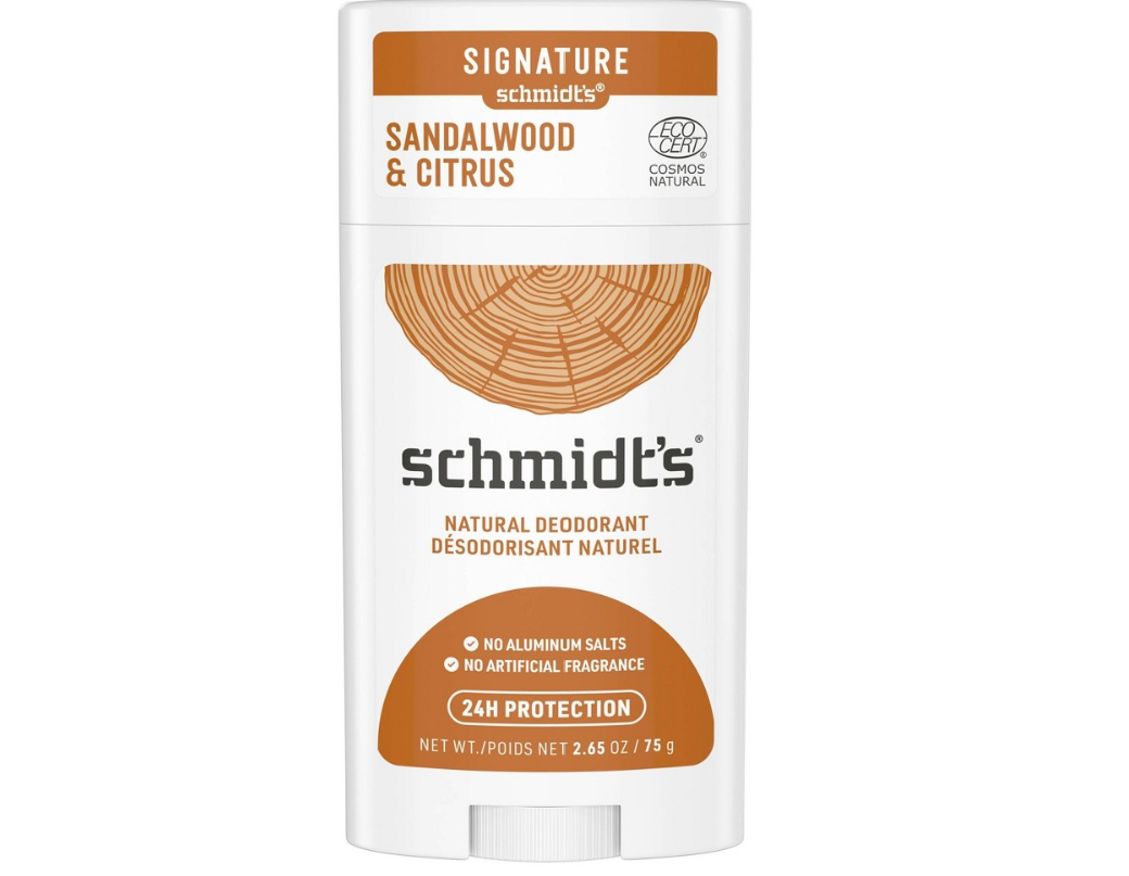 Schmidt's Sandalwood & Citrus Aluminum-Free Natural Deodorant Stick - 2.65oz