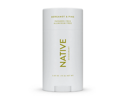 Native Deodorant - Bergamot & Pine - Aluminum Free - 2.65 oz