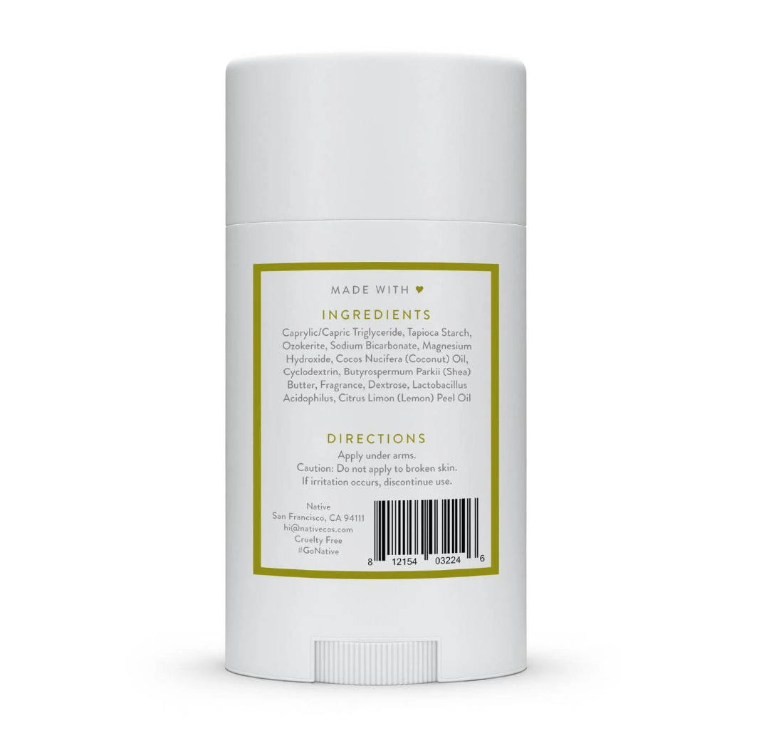 Native Deodorant - Bergamot & Pine - Aluminum Free - 2.65 oz