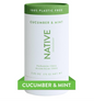 Native Plastic Free Deodorant - Cucumber & Mint - Aluminum Free - 2.65 oz