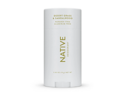 Native Deodorant - Desert Grass & Sandalwood - Aluminum Free - 2.65 oz