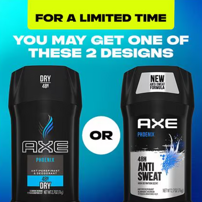 Axe Phoenix All-Day Dry Antiperspirant & Deodorant Stick - 2.7oz