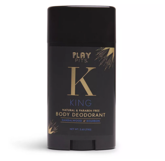 Play Pits King Natural Deodorant - 2.65oz
