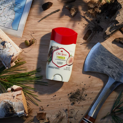 Old Spice Men's Timber with Sandalwood Antiperspirant Deodorant - 2.6oz/2pk