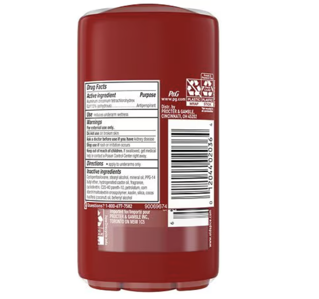 Old Spice Wild Collection Bearglove Deodorant Twin Pack