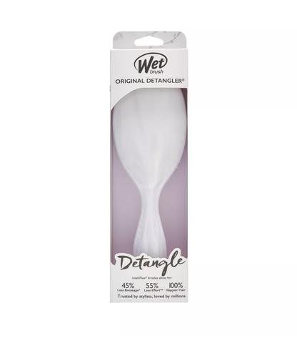 Wet Brush Original Detangler Hair Brush - Pearlized White