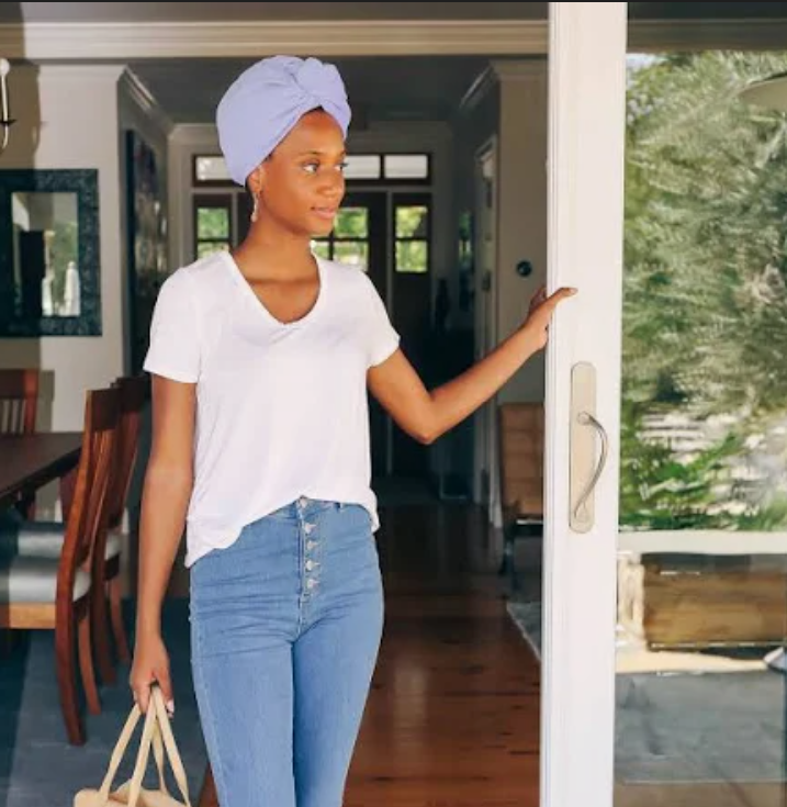 AQUIS Travel Turban Hair Dryer - Lavendar