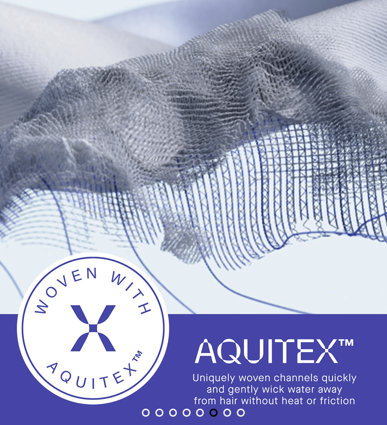 AQUIS Travel Turban Hair Dryer - Lavendar