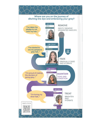 Go Gray Color Remover Hair Treatment - Clear - 2 fl oz