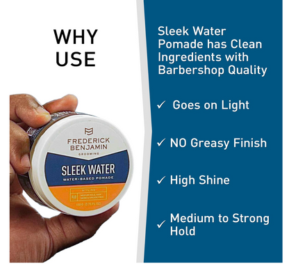Frederick Benjamin Sleek Water Pomade - 3.75oz