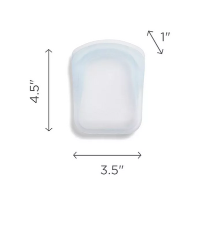 Stasher Reusable Silicone Travel Accessories Bag Set - 2pk