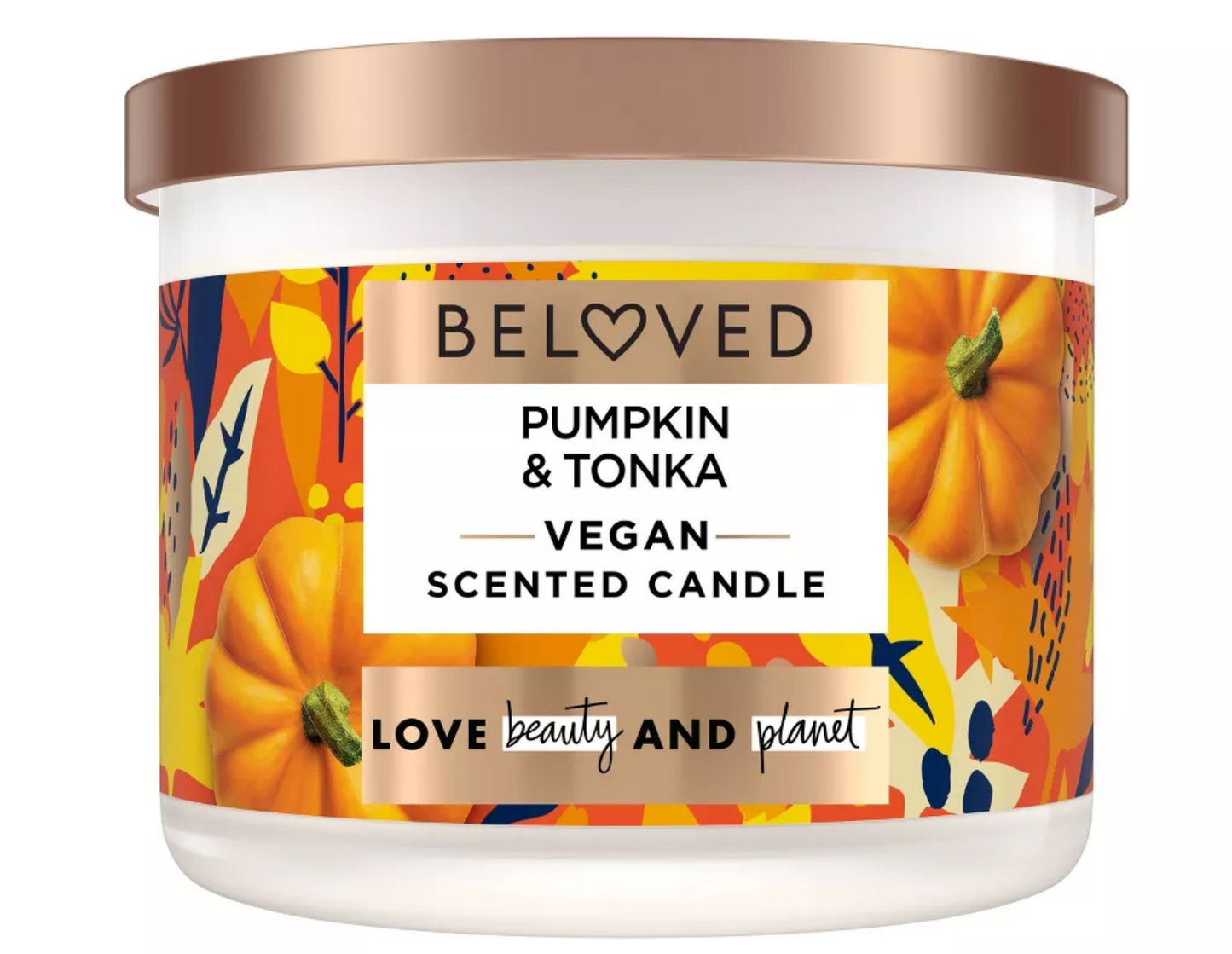 Beloved Pumpkin and Tonka 2-Wick Candle - 11.5oz