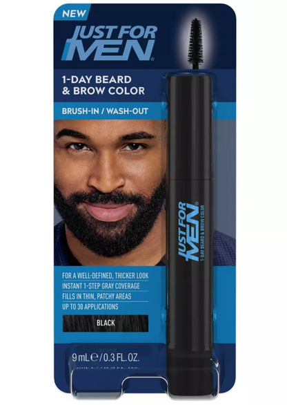 Just For Men 1-Day Beard & Brow Color Black