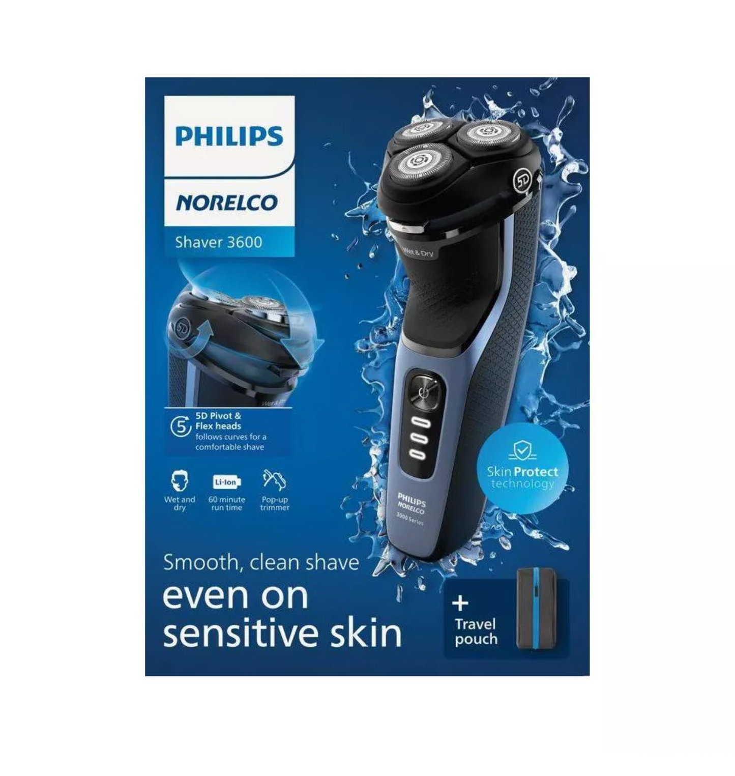 Philips Norelco Electric Shaver 3600
