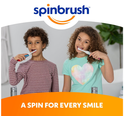Spinbrush Mario Kids Battery Electric Toothbrush