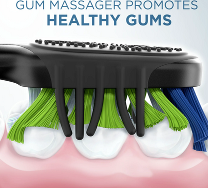 Oral-B Clic Starter Kit Teal Toothbrush, Oral-B Whitening Medium Brush Head, Adults and Children 3+