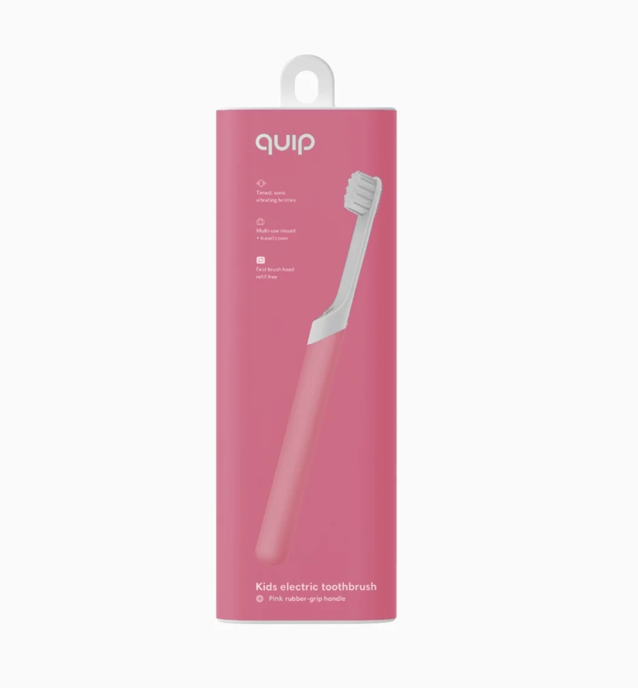 quip Kids Sonic Electric Toothbrush - Rubber | Timer + Small Brush Head