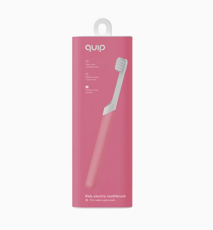 quip Kids Sonic Electric Toothbrush - Rubber | Timer + Small Brush Head