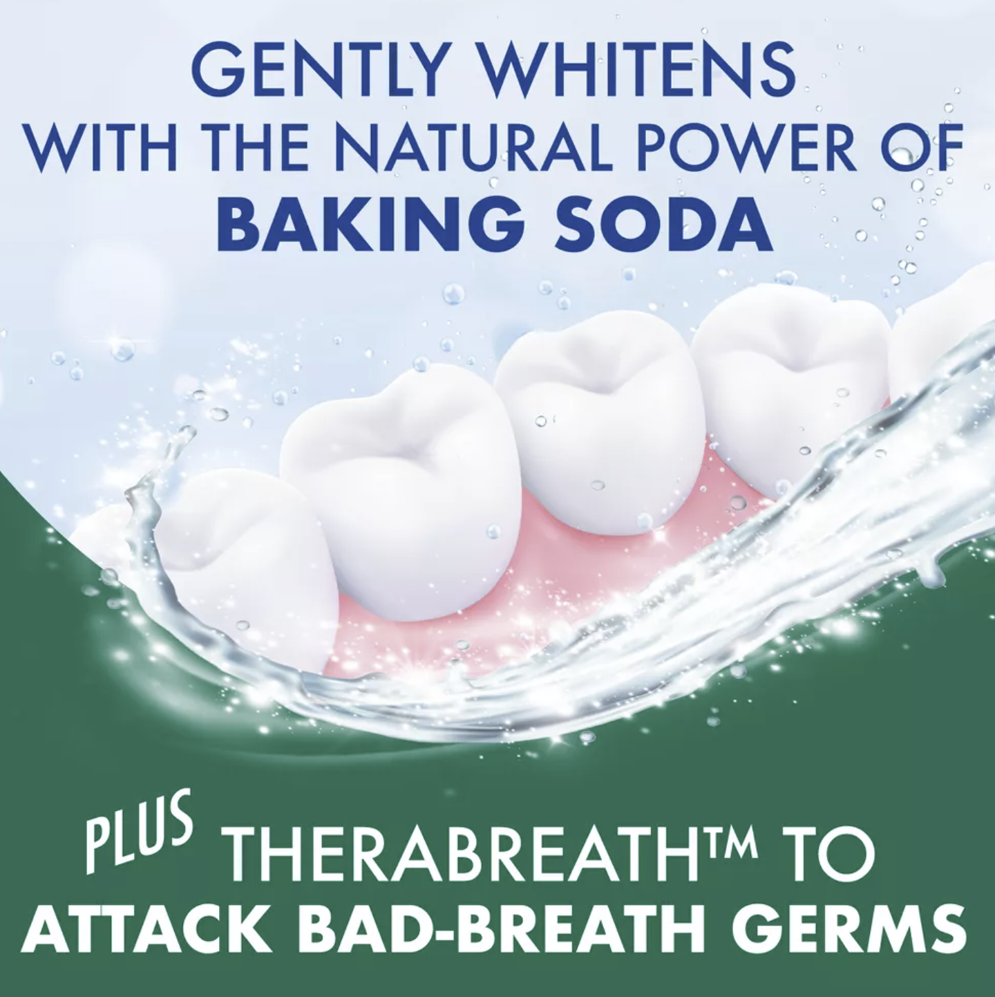 ARM & HAMMER Toothpaste Plus TheraBreath Breath Fresheners, Invigorating ICY Mint Flavor, Whitening Anticavity Fluoride Toothpaste for Bad Breath, 5.5