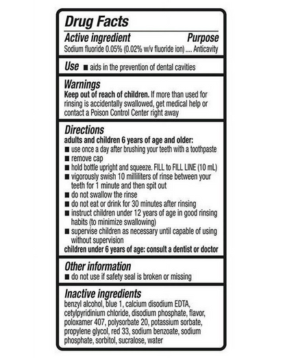 ACT Kids' Anti-Cavity Fluoride Rinse Groovy Grape Children's Mouthwash with Fluoride & Exact Dosage Meter - 16.9 fl oz